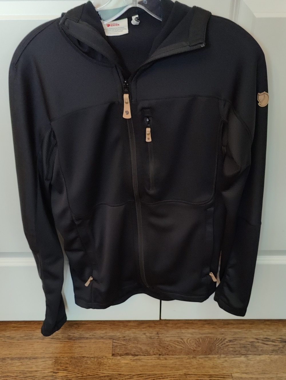 Fjallraven Abisko Trail Fleece Men's Jacket, Black, S - Picture 2 of 9